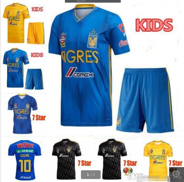 2019 2020-2021 7 star men naul tigres third soccer jerseys 20 21 camiseta de foot maillot gignac kids kit football shirts, Black;yellow
2019 2020-2021 7 star men naul tigres third soccer jerseys 20 21 camiseta de foot maillot gignac kids kit football shirts, Black;yellow