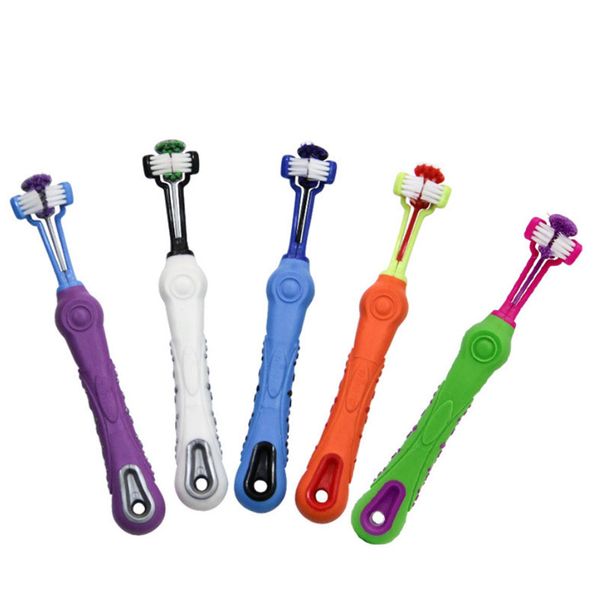 creative three sided pet toothbrush big dog brush prevent addition bad breath tartar teeth care cat cleaning mouth dog grooming
creative three sided pet toothbrush big dog brush prevent addition bad breath tartar teeth care cat cleaning mouth dog grooming