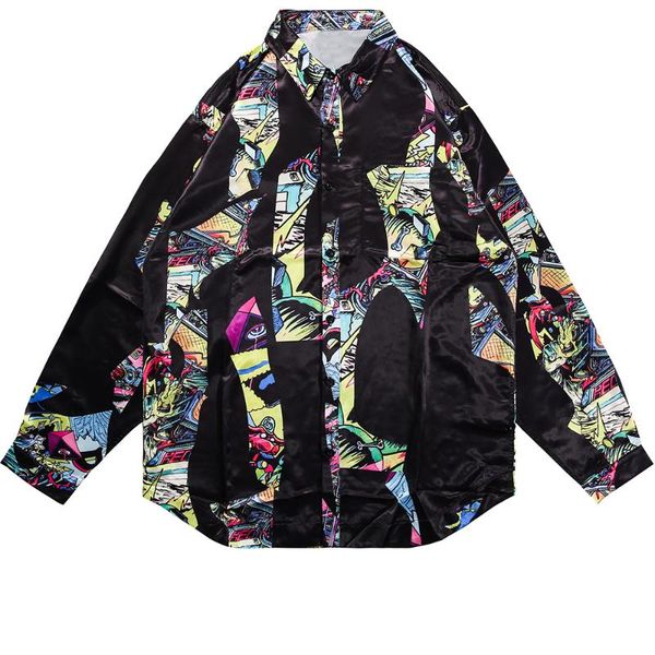 3d print hip hop shirts couple streetwear 2020 autumn new arrival long sleeve oversized casual shirts single breasted shirt, White;black
3d print hip hop shirts couple streetwear 2020 autumn new arrival long sleeve oversized casual shirts single breasted shirt, White;black