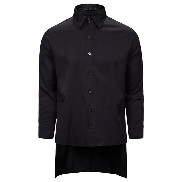 men's casual shirts irregular gothic steampunk shirt men 2021 brand hip hop streetwear mens dress victorian renaissance prom camisa, White;black
men's casual shirts irregular gothic steampunk shirt men 2021 brand hip hop streetwear mens dress victorian renaissance prom camisa, White;black