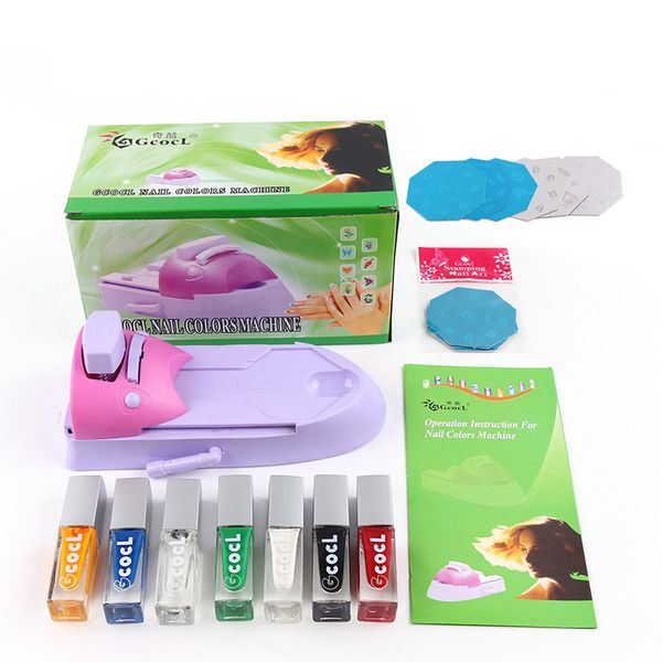 nail art kits pattern diy printing machine set professional printed polish stainless steel stamping plates manicure tool kit
nail art kits pattern diy printing machine set professional printed polish stainless steel stamping plates manicure tool kit