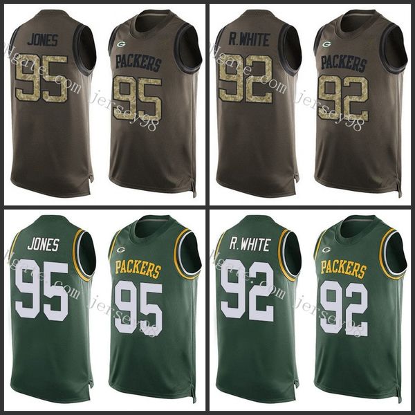 green bay packers green red nfl salute to service pressing player name & number tank 92 riggie white95 datone jones jers, Black;red
green bay packers green red nfl salute to service pressing player name & number tank 92 riggie white95 datone jones jers, Black;red