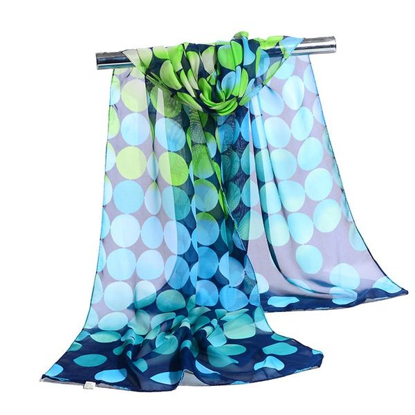 160*50cm new fashion print chiffon geometric dot scarf wild fashion shawl sunscreen flower floral scarf scarves, Blue;gray
160*50cm new fashion print chiffon geometric dot scarf wild fashion shawl sunscreen flower floral scarf scarves, Blue;gray