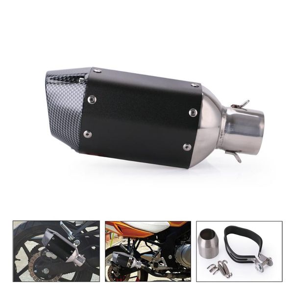 51mm universal motorcycle exhaust pipe muffler removable accessories stainless steel black short exhaust
51mm universal motorcycle exhaust pipe muffler removable accessories stainless steel black short exhaust