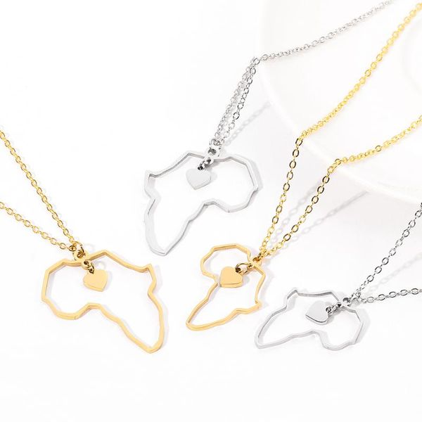africa map necklaces for women big stainless steel love african of maps charms women girls heart african of maps jewelry gifts, Silver
africa map necklaces for women big stainless steel love african of maps charms women girls heart african of maps jewelry gifts, Silver