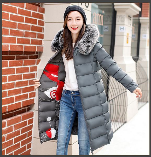 winter women fashion slim reversible cotton padded casual outerwear female trend color pleated thermal fur hooded coat, Black
winter women fashion slim reversible cotton padded casual outerwear female trend color pleated thermal fur hooded coat, Black