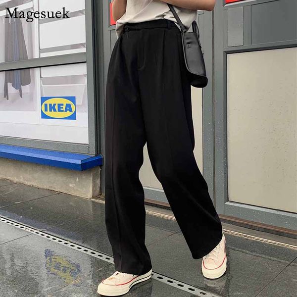 women's pants & capris autumn korean all-match women 2021 loose slim straight high-waist sweatpants casual trousers 10718, Black;white
women's pants & capris autumn korean all-match women 2021 loose slim straight high-waist sweatpants casual trousers 10718, Black;white