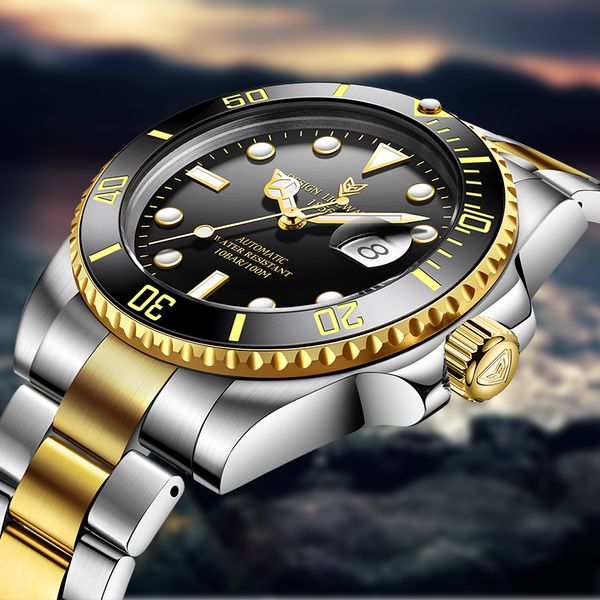 2020 lige new watch men brand automatic mechanical clock fashion business watches 316l steel waterproof wriswatch nh35 movement, Slivery;brown
2020 lige new watch men brand automatic mechanical clock fashion business watches 316l steel waterproof wriswatch nh35 movement, Slivery;brown