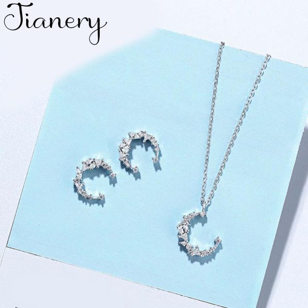 korean bridal jewelry sets fashion cubic zircon moon necklaces for women wedding jewelry bijoux, Silver
korean bridal jewelry sets fashion cubic zircon moon necklaces for women wedding jewelry bijoux, Silver