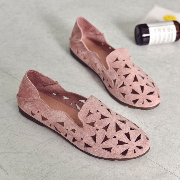 summer women flat shoes soft casual loafers female ballet flats sweet cut out suede slip on moccasins breathable ladies footwear, Black
summer women flat shoes soft casual loafers female ballet flats sweet cut out suede slip on moccasins breathable ladies footwear, Black