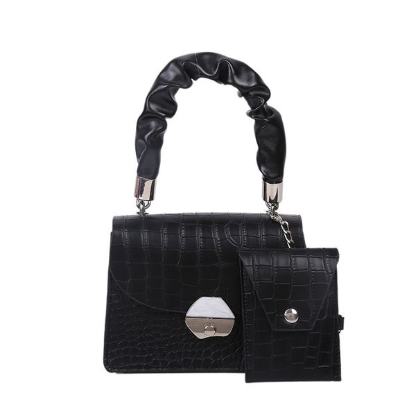 brand women bag 2020 new simple crocodile pattern handbag ladies fashion chain messenger combination bag lock anti-lost
brand women bag 2020 new simple crocodile pattern handbag ladies fashion chain messenger combination bag lock anti-lost