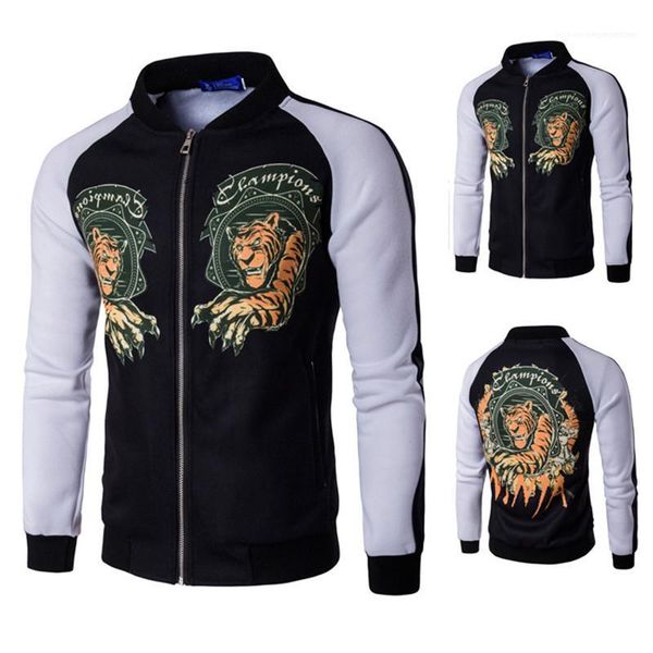 jacket mens cool style coat mens designer jackets spring and autumn new simple mens fashion personality baseball, Black;brown
jacket mens cool style coat mens designer jackets spring and autumn new simple mens fashion personality baseball, Black;brown