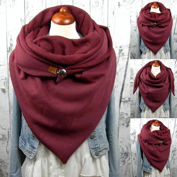 scarves fashion women autumn winter solid color button soft wrap thick warm scarf shawl casual clothing accessories, Blue;gray
scarves fashion women autumn winter solid color button soft wrap thick warm scarf shawl casual clothing accessories, Blue;gray