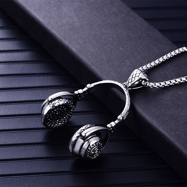 rock stainless steel trend chain music headphone headset link chain necklace women and men charm hip hop punk jewelry wholesale, Silver
rock stainless steel trend chain music headphone headset link chain necklace women and men charm hip hop punk jewelry wholesale, Silver