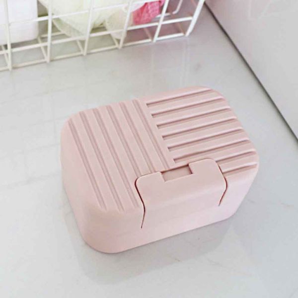 2pcs pp dustproof soap box l with lid quick drain home travel smooth storage
2pcs pp dustproof soap box l with lid quick drain home travel smooth storage