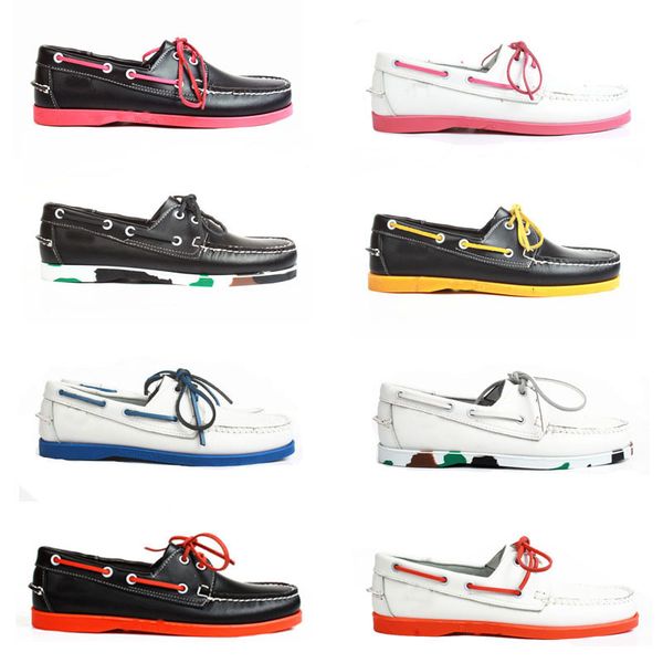 genuine leather shoes men boat shoes mens casual loafers genuine oil wax leather handmade comfortable breathable, Black
genuine leather shoes men boat shoes mens casual loafers genuine oil wax leather handmade comfortable breathable, Black