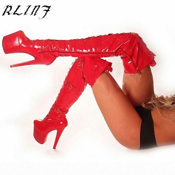 boots pu high heels over-the-knee 20cm waterproof platform thick primer leather knee belt buckle decorative women's shoes, Black
boots pu high heels over-the-knee 20cm waterproof platform thick primer leather knee belt buckle decorative women's shoes, Black