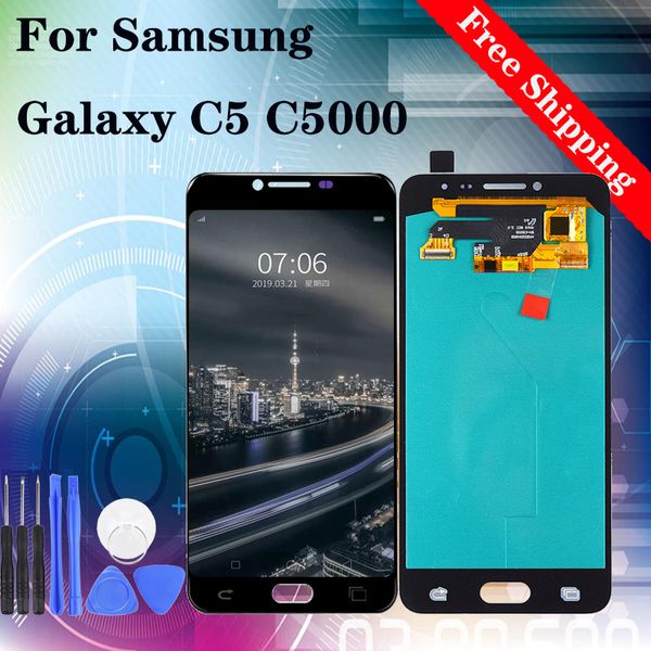 super amoled for samsung galaxy c5 c5000 lcd screen display with touch screen digitizer panel assembly with tempered film gifts
super amoled for samsung galaxy c5 c5000 lcd screen display with touch screen digitizer panel assembly with tempered film gifts