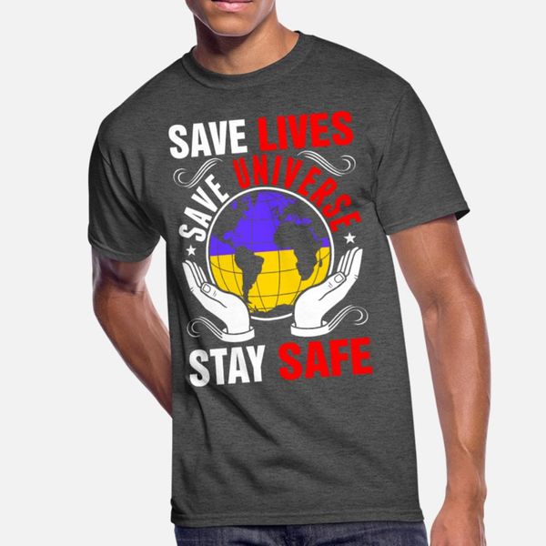 save lives save universe stay safe ukrainian tees t shirt men design 100% cotton s-3xl gents fit comfortable spring autumn cool shirt, White;black
save lives save universe stay safe ukrainian tees t shirt men design 100% cotton s-3xl gents fit comfortable spring autumn cool shirt, White;black
