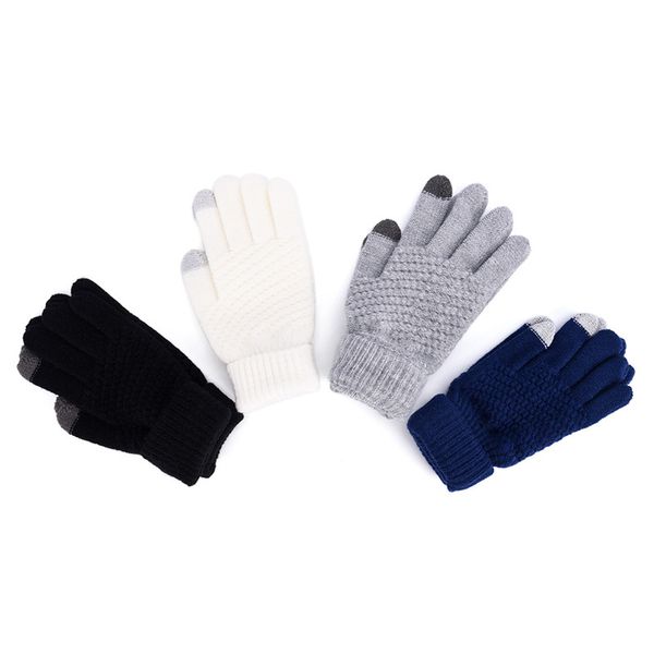 1pair touch screen gloves soft knitting winter gloves for driving warmer smartphones glove for men women 4 colors, Blue;gray
1pair touch screen gloves soft knitting winter gloves for driving warmer smartphones glove for men women 4 colors, Blue;gray