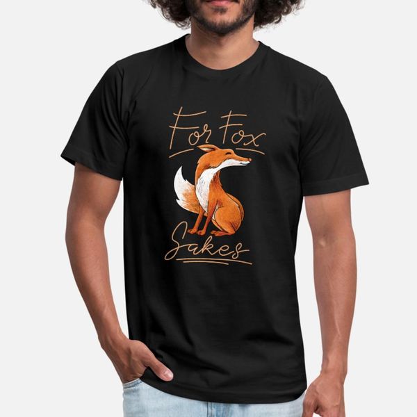 for fox sakes cute cunning animal funny gif t shirt men printing cotton o neck letter fit basic spring autumn vintage shirt
for fox sakes cute cunning animal funny gif t shirt men printing cotton o neck letter fit basic spring autumn vintage shirt