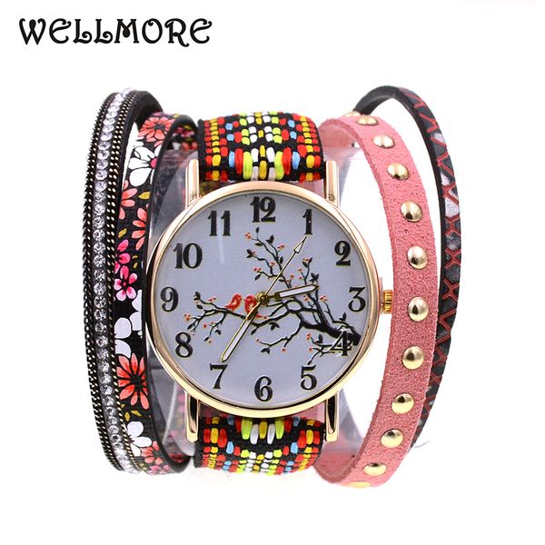 wellmore 2020 new style leather bracelet watch fashion wristwatches for women wholesale jewelry, Slivery;brown
wellmore 2020 new style leather bracelet watch fashion wristwatches for women wholesale jewelry, Slivery;brown