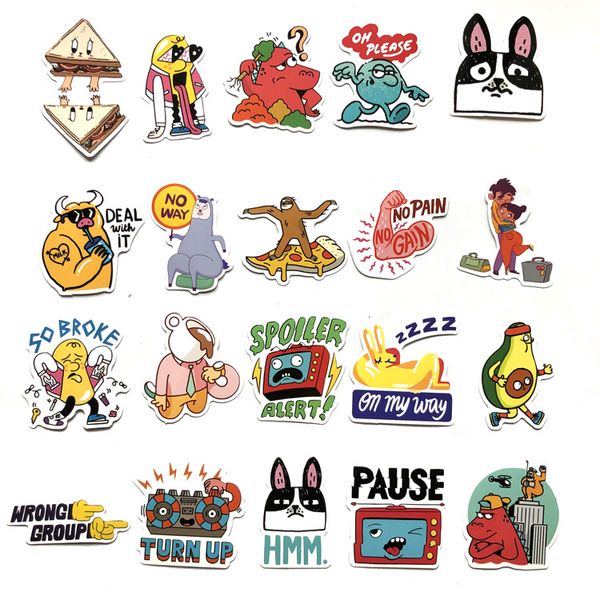 10 sets=200pcs fun graffiti stickers, cute and funny stickers, water cup trolley case computer stickers
10 sets=200pcs fun graffiti stickers, cute and funny stickers, water cup trolley case computer stickers