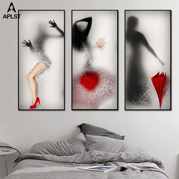 hazy naked women prints & posters nude girls leg umbrella break glass canvas painting wall picture for living room bathroom
hazy naked women prints & posters nude girls leg umbrella break glass canvas painting wall picture for living room bathroom