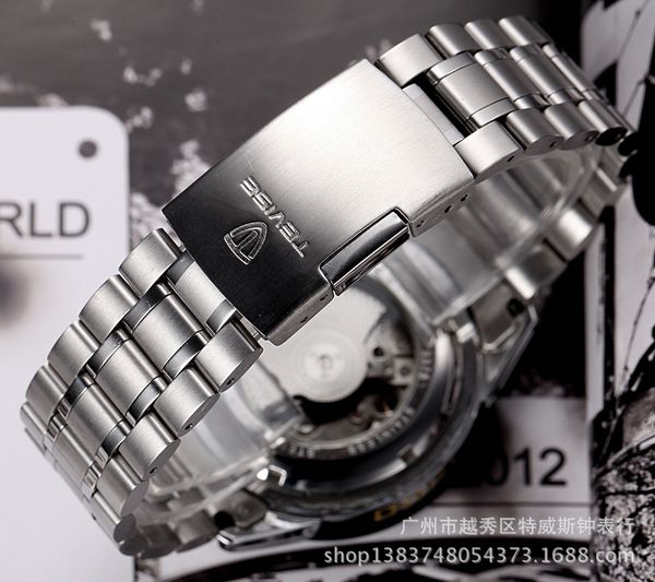 high-end swiss tevez watch automatic fashion analog watch tourbillon transparent waterproof sports mens watch, Slivery;brown
high-end swiss tevez watch automatic fashion analog watch tourbillon transparent waterproof sports mens watch, Slivery;brown
