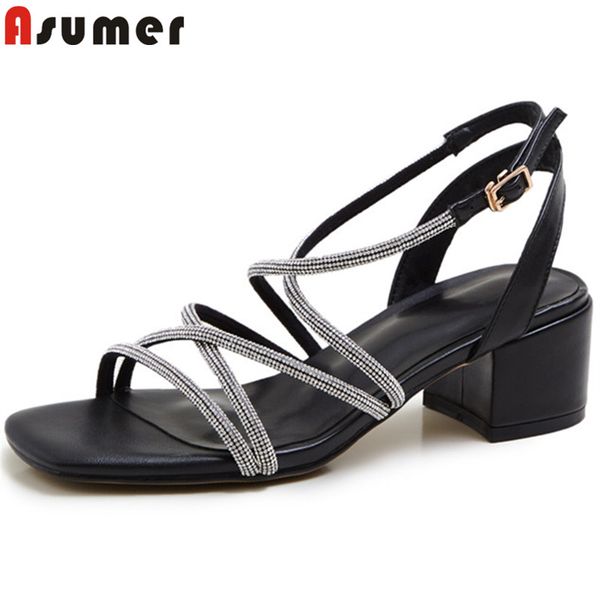 sandals asumer 2021 est fashion casual shoes women crystal buckle square heel simple comfortable summer ladies, Black
sandals asumer 2021 est fashion casual shoes women crystal buckle square heel simple comfortable summer ladies, Black