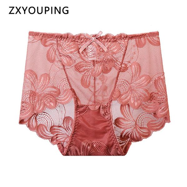 2020 high waist underwear women lace panties flower embroidery transparent seamless briefs soft ladies intimates lingerie, Black;pink
2020 high waist underwear women lace panties flower embroidery transparent seamless briefs soft ladies intimates lingerie, Black;pink