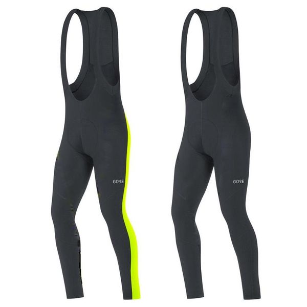 2020 men winter thermal fleece long pants team gore bicycle cycling bib pants team riding bike 9d gel pad mtb ciclismo hombre, Black;blue 
2020 men winter thermal fleece long pants team gore bicycle cycling bib pants team riding bike 9d gel pad mtb ciclismo hombre, Black;blue