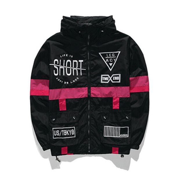 mens yizlo zipper autumn spring jacket anorak brand thin hip hop fashion outwear casual jacket polyester windbreaker men qmbgd, Black
mens yizlo zipper autumn spring jacket anorak brand thin hip hop fashion outwear casual jacket polyester windbreaker men qmbgd, Black