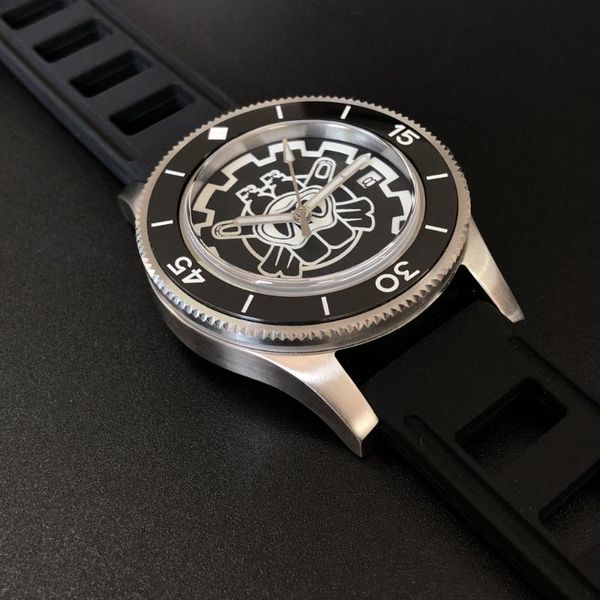 wristwatches steeldive diving watch wrist men's luminous high-end sapphire mechanical 1952pro, Slivery;brown
wristwatches steeldive diving watch wrist men's luminous high-end sapphire mechanical 1952pro, Slivery;brown