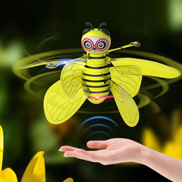 children mini remote control bee drone toys rc animal aircraft toy remote control bee intelligent sensor aircraft
children mini remote control bee drone toys rc animal aircraft toy remote control bee intelligent sensor aircraft