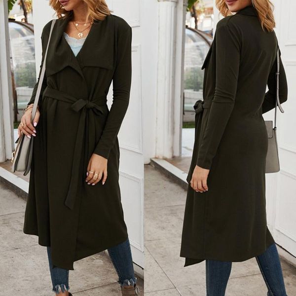 2020 autumn new trench coat female business outerwear woman classic with belt long trench coat plus size s-xl#g30, Tan;black
2020 autumn new trench coat female business outerwear woman classic with belt long trench coat plus size s-xl#g30, Tan;black