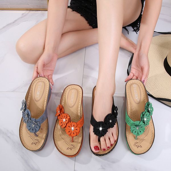 summer new women shoes pinch slides outer wear leisure fashion wedges flower solid med 3cm-5cm non-slip large size, Black
summer new women shoes pinch slides outer wear leisure fashion wedges flower solid med 3cm-5cm non-slip large size, Black