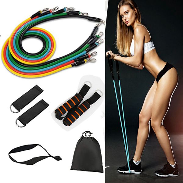 11pcs/set multifunctional resistance band fitness yoga tensioner muscle training latex gym band rubber exercise elastic recovery
11pcs/set multifunctional resistance band fitness yoga tensioner muscle training latex gym band rubber exercise elastic recovery
