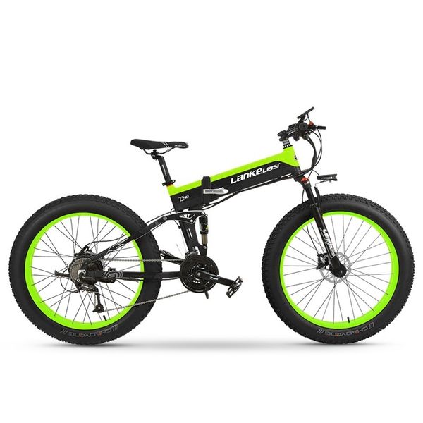 eu quality level lankeleisi 26x4.0" 1000w fat tire folding electric bicycle 48v 1000w 13ah panasoni'c lithium battery, Silver;blue
eu quality level lankeleisi 26x4.0" 1000w fat tire folding electric bicycle 48v 1000w 13ah panasoni'c lithium battery, Silver;blue