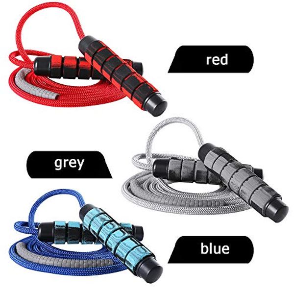 huifan jump rope weight bearing rope skippingrapid fat burning high speed ball bearings professional skipping rope for workouts 3color
huifan jump rope weight bearing rope skippingrapid fat burning high speed ball bearings professional skipping rope for workouts 3color