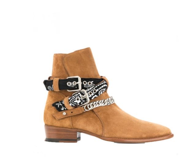 new list high-fashion chain personality boots factory outlet kidney rhubarb pointed nubuck genuine leather cowboy ankle boots tide, Black
new list high-fashion chain personality boots factory outlet kidney rhubarb pointed nubuck genuine leather cowboy ankle boots tide, Black