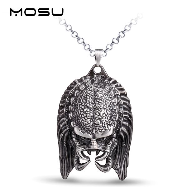 mosu alien v metal necklace alien mask pendant cosplay accessories jewelry can drop-shipping, Silver
mosu alien v metal necklace alien mask pendant cosplay accessories jewelry can drop-shipping, Silver