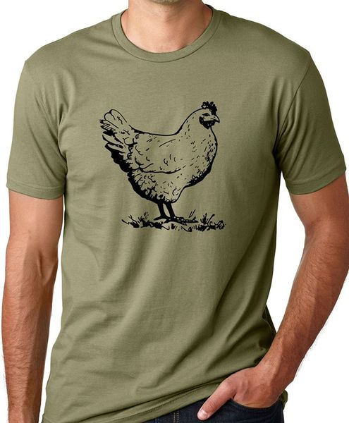 2019 new summer cool tee shirt chicken funny t-shirt cotton t-shirt