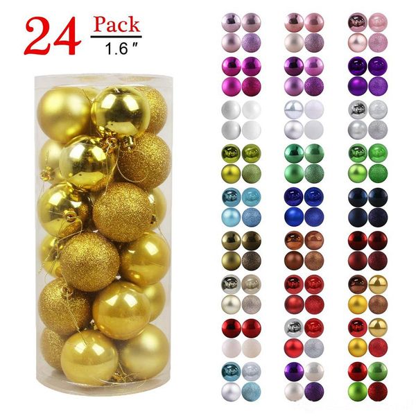 hto 24pcs/set christmas tree ornament colorful christmas ball xmas tree decorations for home party l shop window wedding decorations
hto 24pcs/set christmas tree ornament colorful christmas ball xmas tree decorations for home party l shop window wedding decorations
