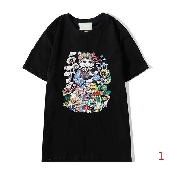 20ss fashion t shirts for mens women tee shirts with letters animals summer novelty t-shirt men women clothing size s-2xl, White;black 
20ss fashion t shirts for mens women tee shirts with letters animals summer novelty t-shirt men women clothing size s-2xl, White;black