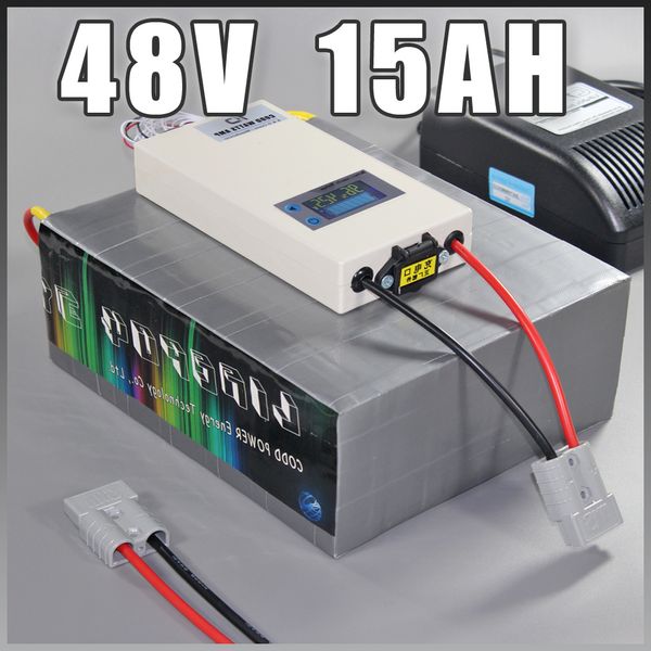 Image of 48V 15Ah LiFePO4 Battery Pack Electric Scooter