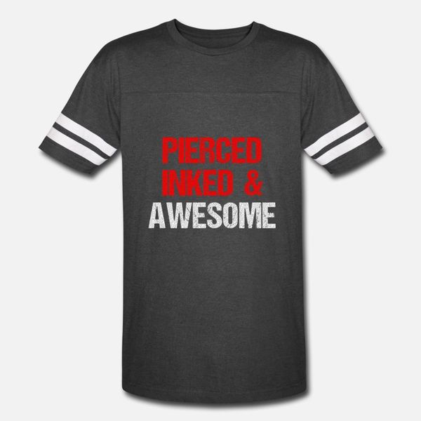 pierced inked and awesome t shirt men designer cotton o-neck cool graphic funny casual summer style trend shirt
pierced inked and awesome t shirt men designer cotton o-neck cool graphic funny casual summer style trend shirt