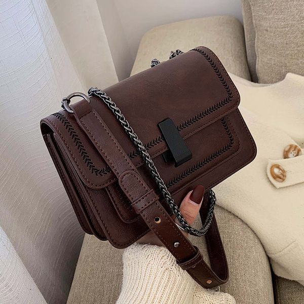 vintage fashion square crossbody bag 2020 new pu leather women's designer handbag lock chain shoulder messenger bag
vintage fashion square crossbody bag 2020 new pu leather women's designer handbag lock chain shoulder messenger bag