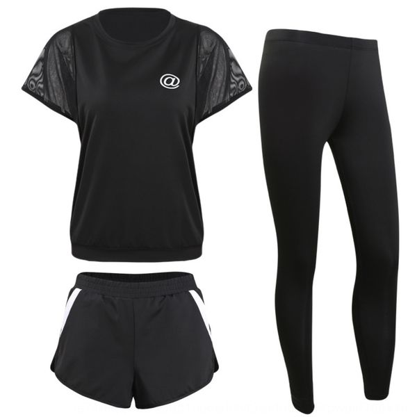 2019 spring and summer fitness suit women's mesh stitching quick-drying running three or clothes clothes four-piece yoga shorts four-pi, Gray
2019 spring and summer fitness suit women's mesh stitching quick-drying running three or clothes clothes four-piece yoga shorts four-pi, Gray