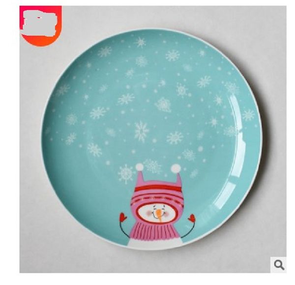 2020 christmas ceramic plate cartoon hand painted steak plate fruit dish bone china western dish dinnerware 009
2020 christmas ceramic plate cartoon hand painted steak plate fruit dish bone china western dish dinnerware 009